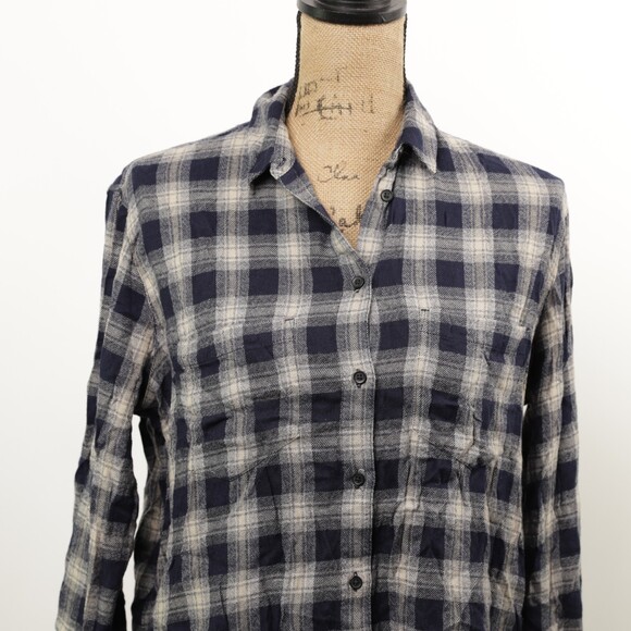 Madewell Button Down Flannel size S - Picture 3 of 6